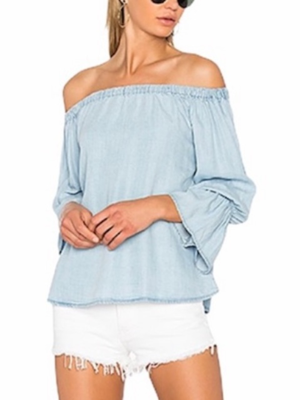 Sanctuary — Charlotte Off-Shoulder Top in Sun-bleached